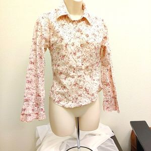 🌹4item/$20  flower lace shirt